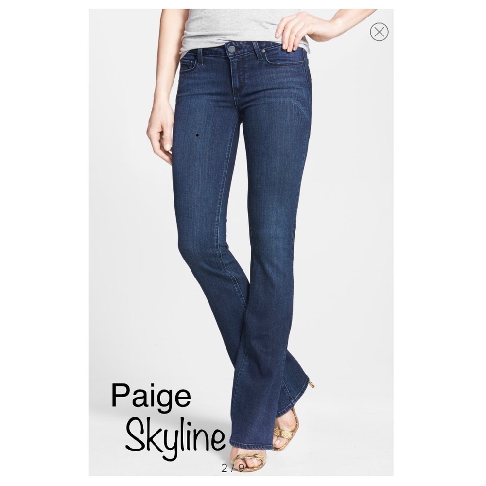 Paige denim skyline bootcut jeans
